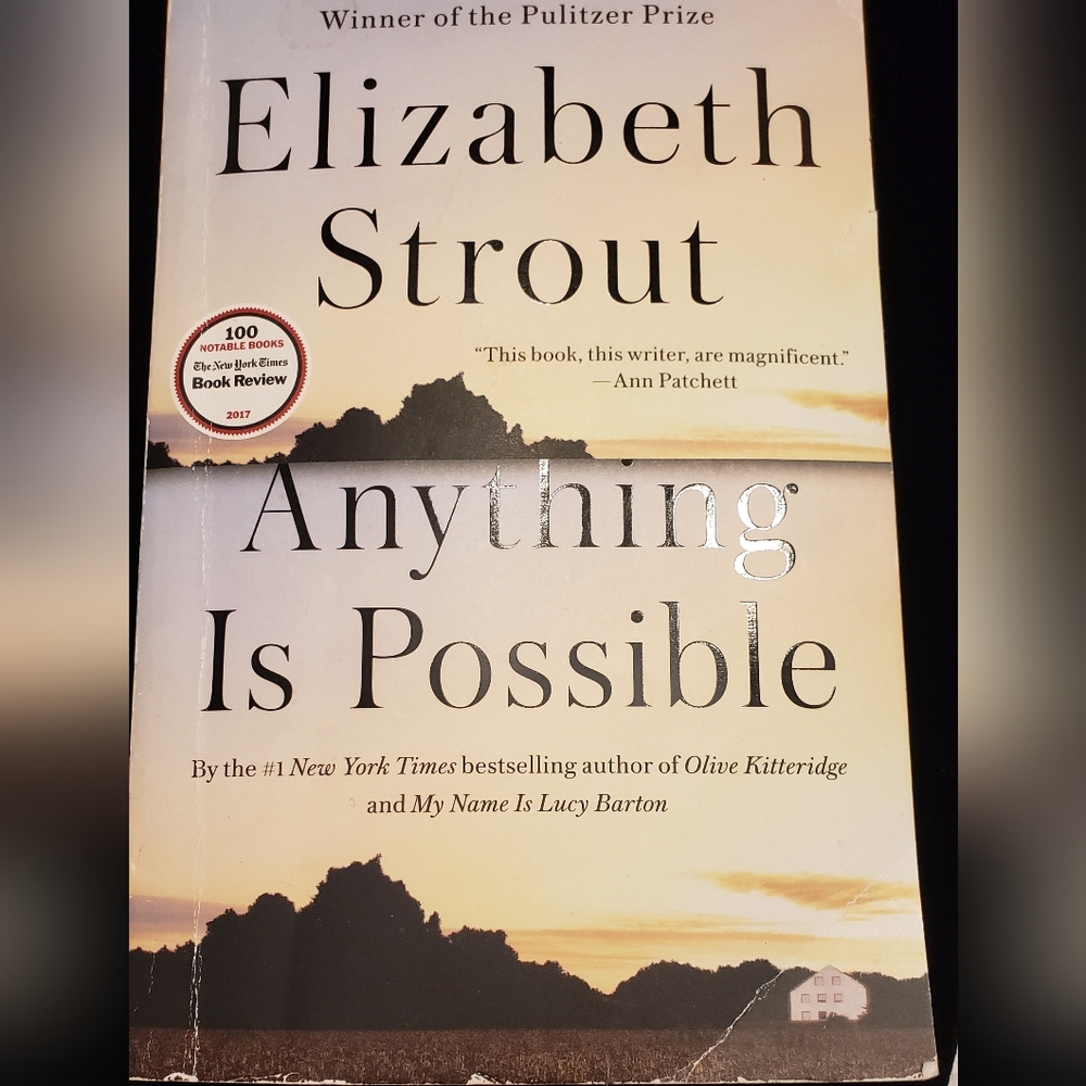 Book, Anything Is Possible, By Pulizer Prize Author Elizabeth Strout, 254 pages